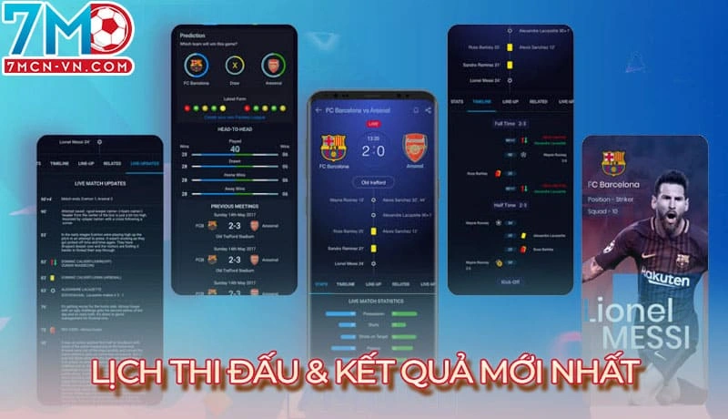 Cập nhật nhanh chóng lịch thi đấu và kết quả bóng đá