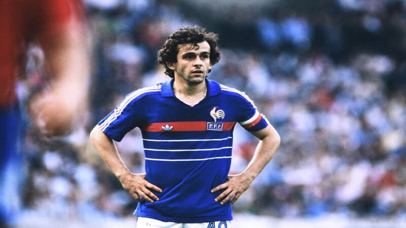 Michel Platini là cái tên không thể thiếu trong top ghi bàn euro