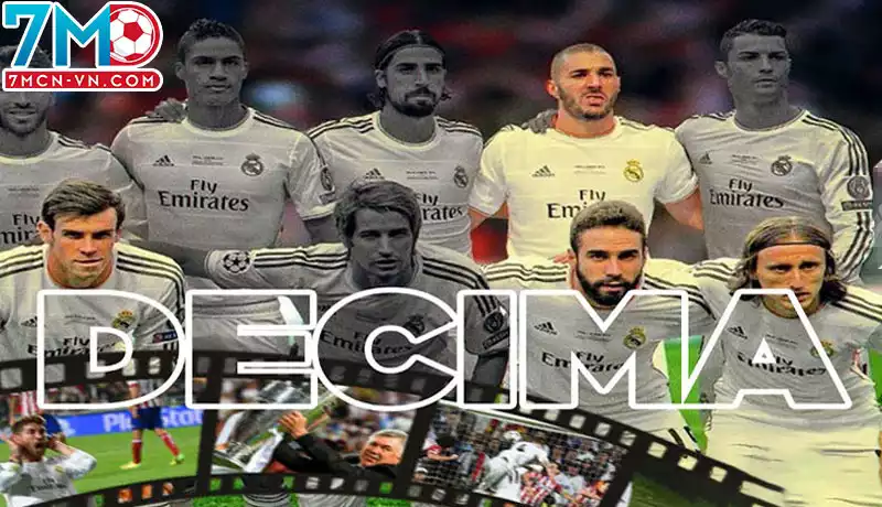 Đội bóng nào từng giành được Decima trong bóng đá?